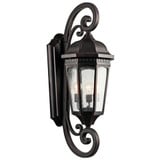 Courtyard 3 Light Outdoor Wall Lantern 40.25 Inch Tall by Kichler - 9060