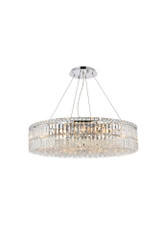 Maxime 18 Light Large Chandelier by Elegant V2030D32 - V2030D32