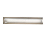 Fusion Lineate 23W LED Weve Glass Linear Vanity Light by Justice Design - FSN-8635-WEVE