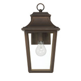 Spring Cove 1 Light Outdoor Wall Lantern 15 Inch and 8 Inch Wide by Hunter - 46080