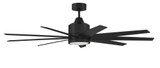 Champion 60 Inch 9 Blade Ceiling Fan with Light Kit by Craftmade - CHP60