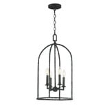 Martel 4 Light Pendant 25 Inch Tall and 14 Inch Wide by Maxim - 21844