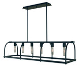 Kenmare 6 Light Oversized Island Chandelier by Framburg - 5476BN