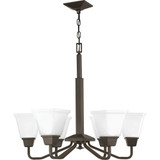 Clifton Heights 6 Light Medium Chandelier by Progress - P400119