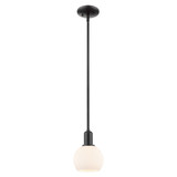 Athens 1 Light Stem Hung Mini Pendant 8.5 Inch X 5.88 Inch by Innovations - 716-1S-G12-6