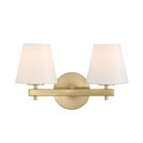 Colton 2 Light Wall Sconce 10 Inch Tall and 16 Inch Wide by Crystorama - COL-202