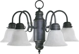 5 Light Large Pendant by Quorum - 6429-5