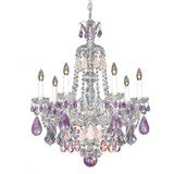 Hamilton Rock Crystal 7 Light Medium Chandelier by Schonbek - 5536