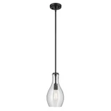 Everly 1 Light Small Pendant 13.75 Inch Tall by Kichler - 42456
