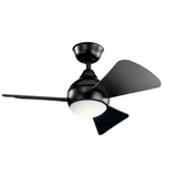 Sola Ceiling Fan with Light Kit 11 Inch tall by 34 Inch wide by Kichler - 330150