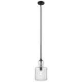 Riviera 1 Light Small Pendant 7.75 Inch Wide by Kichler - 43954