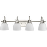 Preston 4 Light Vanity Light by Progress - P300429