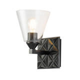 Alpha 1 Light Wall Sconce 10 Inch Tall by Lucas and McKearn - BB1302