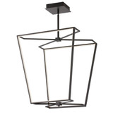 Curant 1 LED Light Medium Chandelier by Dainolite - CUR-2260C