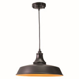 Dorado 1 Light Medium Outdoor Pendant by Vaxcel - T0374