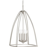 Tally 4 Light Small Chandelier by Progress - P3787