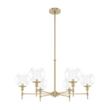 Xidane 6 Light Large Chandelier by Hunter - XCH6