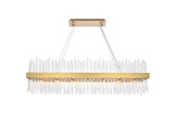Dallas 28 Light Mini Chandelier by Elegant - 3000G48