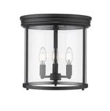 Thayer 3 Light 13 Inch Wide Flush Mount by Z-Lite - 742F13