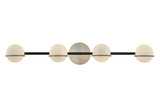 Fusion Centric 4 Light Vanity Light by Justice Design - FSN-4164-OPAL