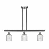 Bridal Veil 3 Light Stem Hung Island36 Inch Wide by Innovations - 516-3I-G559-5-GL
