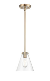 Aliza 1 Light Mini Pendant 38.25 Inch Tall and 7.75 Inch Wide by Millennium - 8131