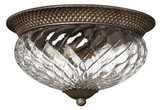 Plantation 3 Light 15 Inch Wide Flush Mount by Hinkley - 4881