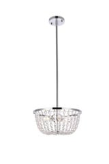 Gianna 3 Light Medium Pendant by Elegant - 1114D13