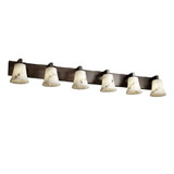 Lumenaria Modular 6 Light Round Vanity Light by Justice Design - FAL-8926-20