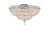 Tranquil 12 Light 24 Inch Wide Flush Mount by Elegant - V2528F24