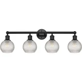 Athens 4 Light Bath Vanity 10.38 Inch Tall X 32.88 Inch Wide by Innovations - 616-4W-G122C-6