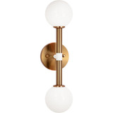 Stellar 2 Light 25W Wall Sconce 18 Inch Tall by Matteo - W75312