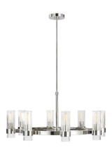 Geneva 8 Light Large Chandelier by Visual Comfort Studio - CC1378