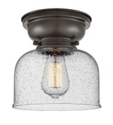 X-Large Bell 1 Light 12 Inch Wide Flush Mount by Innovations - 623-1F-G7L-12