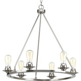 Debut 6 Light Large Chandelier by Progress - P400015