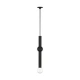 Guyed 4.6W 1 LED Mini Port Alone Pendant by Visual Comfort Modern - 700TRSPAGYD1PB-LED930