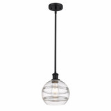 Rochester 1 Light Small Stem Hung Pendant 9.88 Inch Tall by Innovations - 516-1S-G556-8