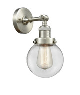 Beacon 1 Light Industrial Wall Sconce 12 Inch Wide by Innovations - 203-G20-6