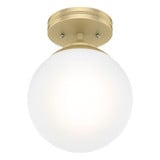Hepburn 1 Light 7.9 Inch Wide Flush Mount by Hunter Fans - 19020