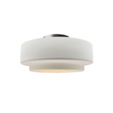 Radiance 1 Light Tier Semi Flush Mount 7 X 12 Inch Wide by Justice Design - CER-6360