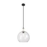 Astor 1 Light Stem Hung Rope Pendant 14 Inch by Innovations - 415-1SR-G12-14
