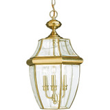 Chesterfield 3 Light Medium Outdoor Pendant by Generation - 6039