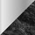 Satin Nickel/Black Marble