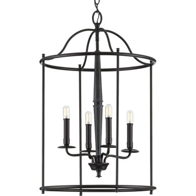 Durrell 4 Light Small Chandelier by Progress - P500210
