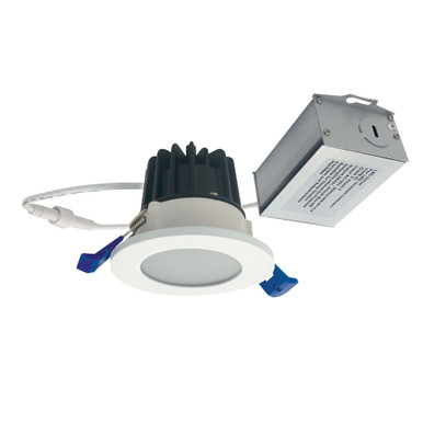 M2 Series 6W LED Round Lensed Downlight 3 by 3.25 Inches by Nora - NM2-2RDCS4030MPW