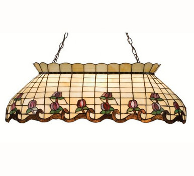 Roseborder 6 Light Large Pendant by Meyda Tiffany - 19136