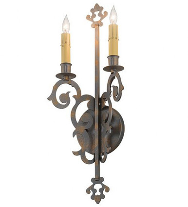 Aneila 2 Light Wall Sconce 20 x 8 Inches by Meyda Tiffany 191582 - 191582