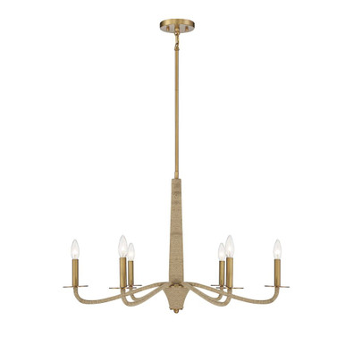 Cannon 6 Light Large Chandelier by Savoy House - 1-1824-6-320