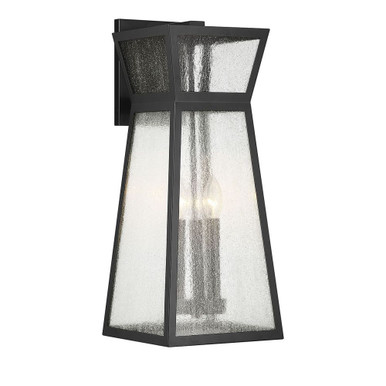Millford 3 Light Outdoor Wall Lantern by Savoy House - 5-636-BK