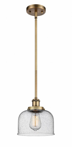 Bell 1 Light Mini Pendant 10 Inch Tall and 8 Inch Wide by Innovations - 916-1S-BB-G74